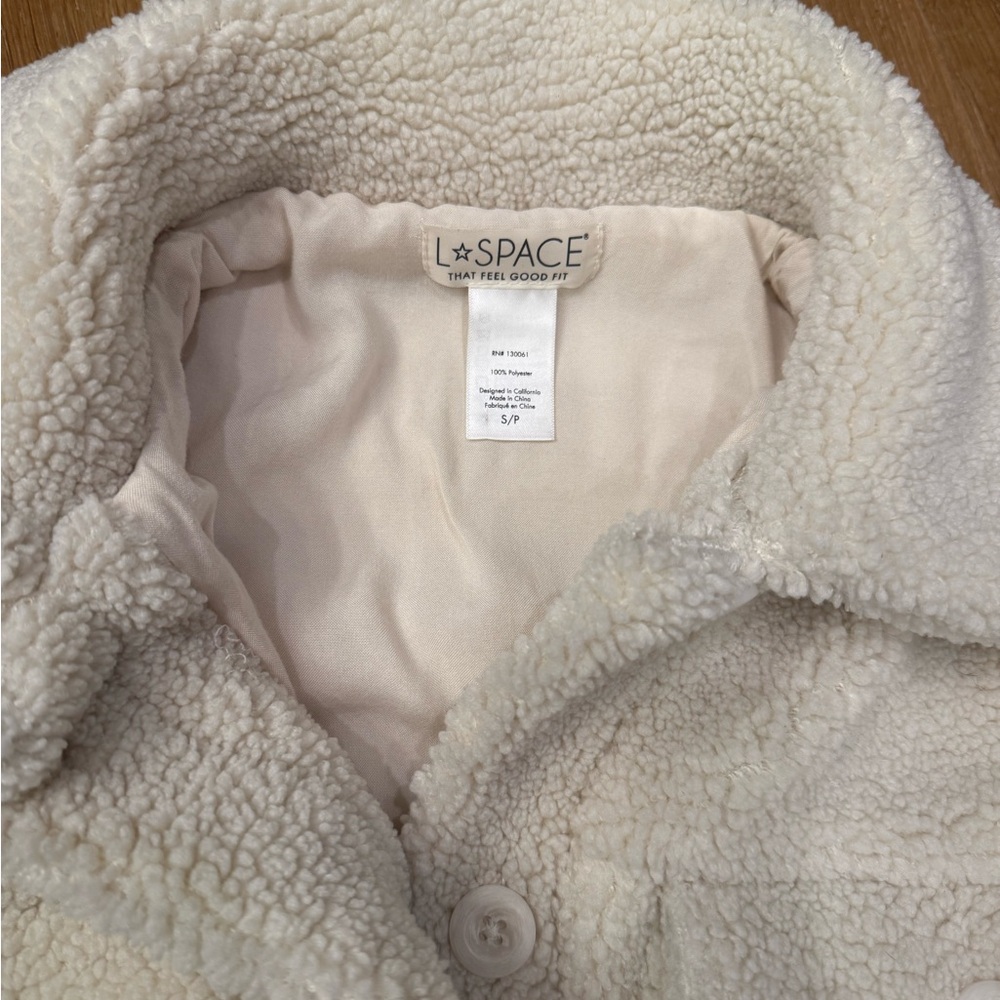 LSpace Sonoma Sherpa Cropped Jacket - Picture 6 of 7